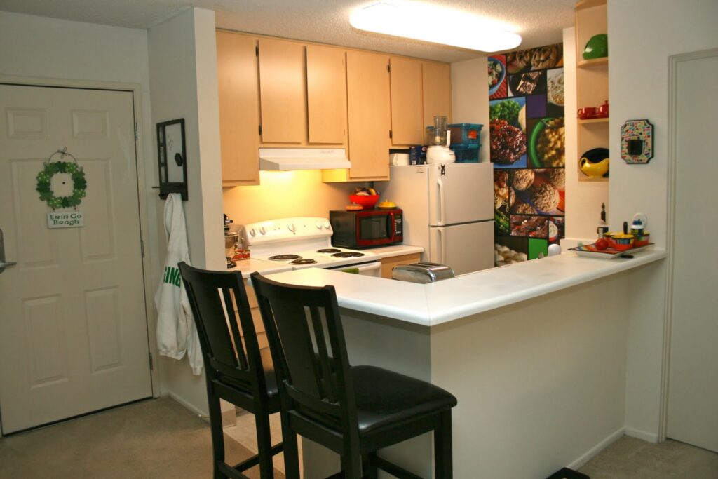 Back in the kitchen